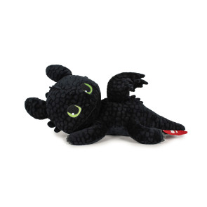 Drachenzähmen leicht gemacht Plüschfigur Toothless Lying Version 30 cm