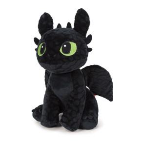 Drachenzähmen leicht gemacht Plüschfigur Toothless Open Eyes Version 60 cm 
