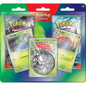 Pokemon TCG: Enhanced 2er-Pack Blister (Myrapla, Duflor & Giflor) 2026 *Deutsche Version*