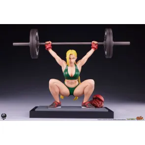Street Fighter Premier Series Statue 1/4 Cammy: Powerlifting 41 cm