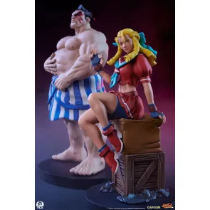 Street Fighter Street Jam Statuen 1/10 Karin & E. Honda