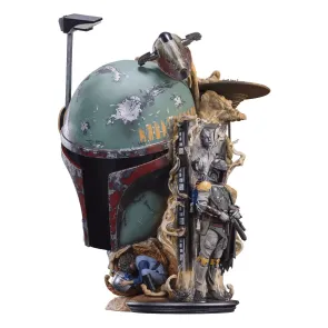 Star Wars Das Imperium schlägt zurück Fine Art Büste Boba Fett 50 cm 