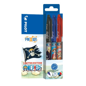 One Piece Tintenroller 3er-Pack FriXion Ball Limited Edition LE 0.7