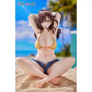 Original Character PVC Statue 1/7 Danjo no Yujo ga Seiritsu Dekinai Type no Onna Tomodachi Special Set 15 cm 