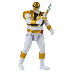 Power Rangers Auto-Morphin Actionfigur White Ranger 15 cm