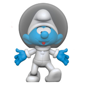Die Schlümpfe PVC Figur Astroschlumpf 5,5 cm