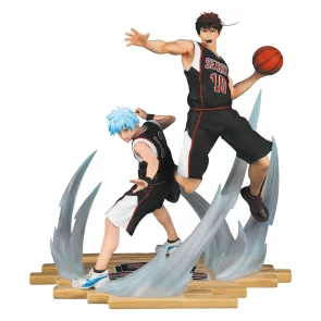Kuroko's Basket Resin Statue 1/6 Tetsuya Kuroko & Taiga Kagami Black Jersey Edition 41 cm