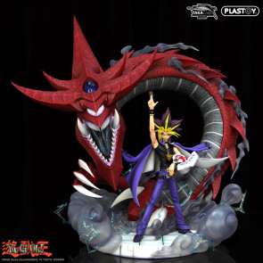 Yu-Gi-Oh! Statue Yami Yugi & Slifer 51 cm