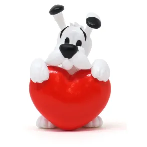 Asterix PVC Figur Idefix Red Heart 4,5 cm