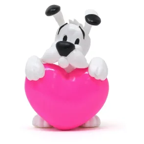 Asterix PVC Figur Idefix Pink Heart 4,5 cm