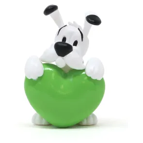 Asterix PVC Figur Idefix Green Heart 4,5 cm