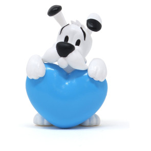 Asterix PVC Figur Idefix Blue Heart 4,5 cm