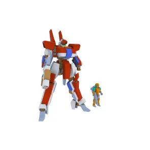 Wolf Fang Sky Fang 2001 Plastic Model Kit 1/35 Type02 Tenrai 2P Color 14 cm