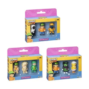 Stumble Guys: Wave 2 3er-Figuren-Fensterbox Sammelfiguren Sortiment