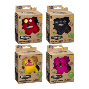 Fuggler: Farting Figures Pupsende Figuren Window Box Sortiment (12)