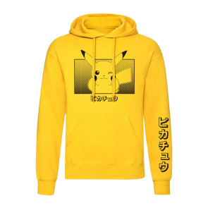 Pokemon Kapuzenpullover Pikachu Katakana Größe M