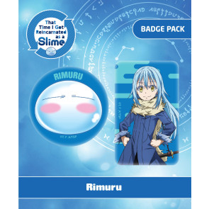 That Time I Got Reincarnated as a Slime Ansteck-Buttons Doppelpack Rimuru 
