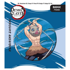 Demon Slayer: Kimetsu no Yaiba Ansteck-Button Inosuke Hashibira