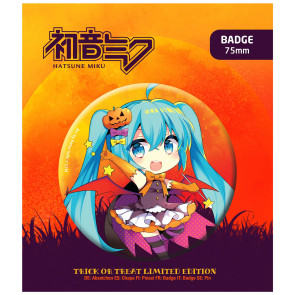 Hatsune Miku Ansteck-Button Halloween Limited Edition Hatsune Miku