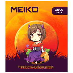 Hatsune Miku Ansteck-Button Halloween Limited Edition Meiko
