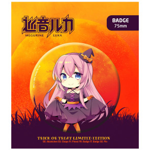 Hatsune Miku Ansteck-Button Halloween Limited Edition Megurine Luka