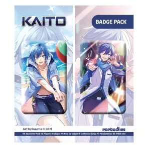 Vocaloid Ansteck-Button 2er-Pack Kaito (Art by kuuma)