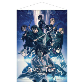 Attack on Titan: The Final Season Wandrolle Part 1 Key Visual 2 50 x 70 cm