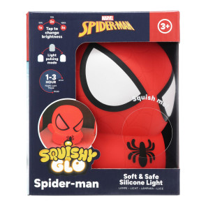 Spider-Man Squishy Glo Silikon-Leuchte 15 cm       