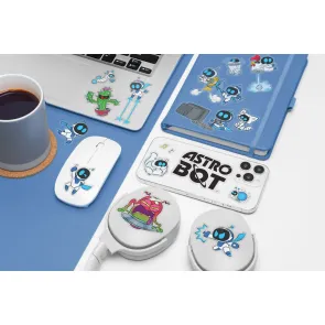Astro Bot Vinyl Sticker Set Astro Bot