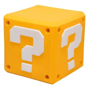 Super Mario SquishyGlo Silikon-Leuchte Question Block Rechargeable 13 cm
