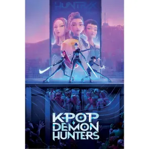 KPop Demon Hunters Poster Set Movie Key Art 61 x 91 cm (4) 