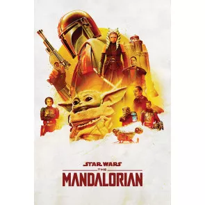 Star Wars: The Mandalorian Poster Set Adventure 61 x 91 cm (4)