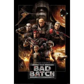 Star Wars: The Bad Batch Poster Set Montage 61 x 91 cm (4)