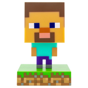 Minecraft 3D Icon Lampe Steve