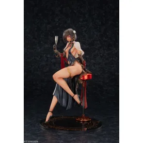 Taimanin RPGX Statue 1/6 Adult Yukikaze Night Party Dress Ver. 26 cm