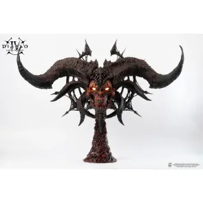 Diablo IV Art Mask Replik 1/1 Scale Lord of Hatred Mephisto 94 cm