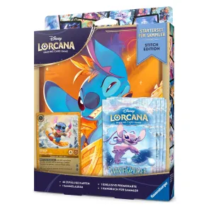 Disney Lorcana TCG Starterset für Sammler Stitch Edition *Deutsche Edition*