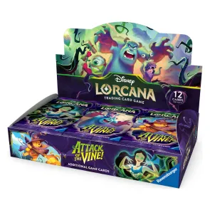 Disney Lorcana TCG Attack of the Vine Booster Display (24) *Englische Version*