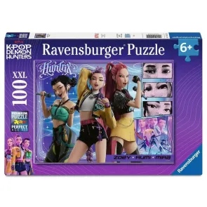 KPop Demon Hunters Kinderpuzzle Happy fans, happy Honmoon! (100 Teile XXL)