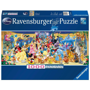 Disney Panorama Puzzle Gruppenfoto (1000 Teile)