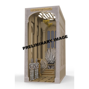 House of the Dragon Tiny Adventures Book Nook Mini-Diorama Iron Throne 23 cm