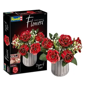 Revell Flowers Holzblumen Dream of Roses 22 cm
