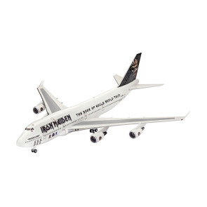 Iron Maiden Modellbausatz 1/144 Boeing 747-400 "Ed Force One" 49 cm