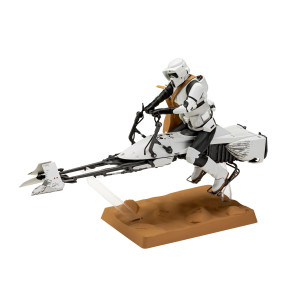 Star Wars Modellbausatz 1/12 Speeder Bike 26 cm