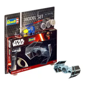 Star Wars Modellbausatz 1/121 Model Set Darth Vader's TIE Fighter 7 cm