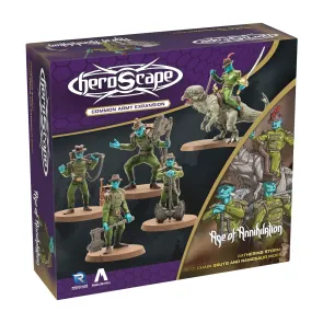 Heroscape Armeeerweiterung Age of Annihilation Chain Gruts & Ramosaur Rider (Common) *Englische Version*