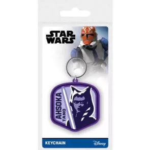 Star Wars Gummi-Schlüsselanhänger Ahsoka 6 cm
