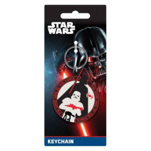 Star Wars Gummi-Schlüsselanhänger Darth Vader & Storm Trooper 6 cm