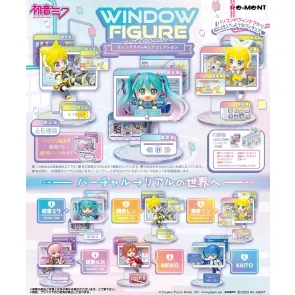 Hatsune Miku Minifiguren 6 cm Window Figure Collection Display (6)