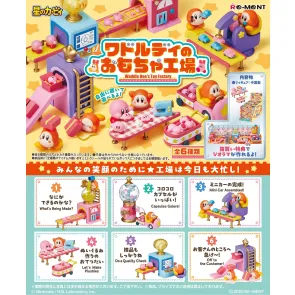 Kirby Minifiguren 6 cm Waddle Dee's Toy Factory Blind Box Display (6)